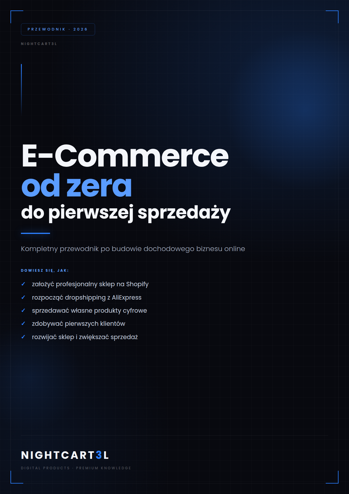 E-COMMERCE - OD ZERA DO PIERWSZEJ SPRZEDAŻY